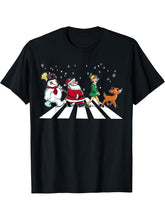 Crosswalk T-Shirt 180G 100% Cotton Printed Round Neck Short-Sleeve T-Shirt, Gifts for Men Dad Husband Grandpa, S-XXXL, Black