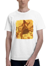 Blacktail 180G 100% Cotton Printed Round Neck Short-Sleeve T-Shirt, Gifts for Men Dad Husband Grandpa, S-XXXL, White