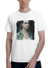 Cara Delevingne Vogue 2023 180G 100% Cotton Printed Round Neck Short-Sleeve T-Shirt, Gifts for Men Dad Husband Grandpa, S-XXXL, White