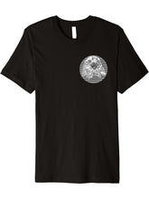 Bald Eagle American National Symbol Animal Patriotic Freedom Premium T-Shirt 180G 100% Cotton Printed Round Neck Short-Sleeve T-Shirt, Gifts for Men Dad Husband Grandpa, S-XXXL, Black