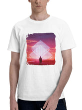 A Journey Beyond Lifes End 180G 100% Cotton Printed Round Neck Short-Sleeve T-Shirt, Gifts for Men Dad Husband Grandpa, S-XXXL, White