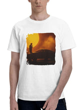 A Moment Of Reflection 180G 100% Cotton Printed Round Neck Short-Sleeve T-Shirt, Gifts for Men Dad Husband Grandpa, S-XXXL, White