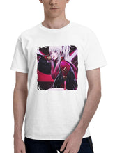 A Young Queendom Series 180G 100% Cotton Printed Round Neck Short-Sleeve T-Shirt, Gifts for Men Dad Husband Grandpa, S-XXXL, White