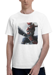 Be Careful What You Wish For Parker 180G 100% Cotton Printed Round Neck Short-Sleeve T-Shirt, Gifts for Men Dad Husband Grandpa, S-XXXL, White