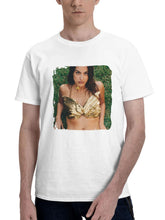 Camila Mendes Vogue Mexico 180G 100% Cotton Printed Round Neck Short-Sleeve T-Shirt, Gifts for Men Dad Husband Grandpa, S-XXXL, White