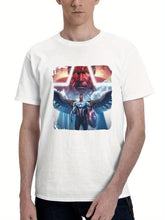 Captain America A Brave New Beginning Jx 180G 100% Cotton Printed Round Neck Short-Sleeve T-Shirt, Gifts for Men Dad Husband Grandpa, S-XXXL, White