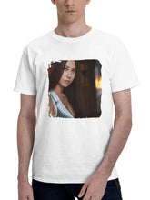 Catherine Timokhina 180G 100% Cotton Printed Round Neck Short-Sleeve T-Shirt, Gifts for Men Dad Husband Grandpa, S-XXXL, White