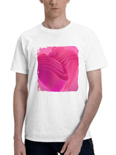 Celestial Illusions 180G 100% Cotton Printed Round Neck Short-Sleeve T-Shirt, Gifts for Men Dad Husband Grandpa, S-XXXL, White