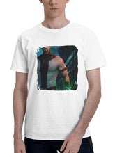 Chris Evans X Ben10 180G 100% Cotton Printed Round Neck Short-Sleeve T-Shirt, Gifts for Men Dad Husband Grandpa, S-XXXL, White