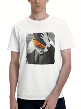 Christopher Nolans Oppenheimer 180G 100% Cotton Printed Round Neck Short-Sleeve T-Shirt, Gifts for Men Dad Husband Grandpa, S-XXXL, White