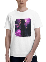 Classic Hawkeye 180G 100% Cotton Printed Round Neck Short-Sleeve T-Shirt, Gifts for Men Dad Husband Grandpa, S-XXXL, White