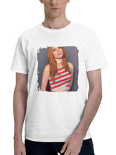 Bellathorne 180G 100% Cotton Printed Round Neck Short-Sleeve T-Shirt, Gifts for Men Dad Husband Grandpa, S-XXXL, White