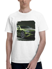 Bentley Continental Gt Speed Xo 180G 100% Cotton Printed Round Neck Short-Sleeve T-Shirt, Gifts for Men Dad Husband Grandpa, S-XXXL, White