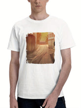 Busy On My Phone 180G 100% Cotton Printed Round Neck Short-Sleeve T-Shirt, Gifts for Men Dad Husband Grandpa, S-XXXL, White