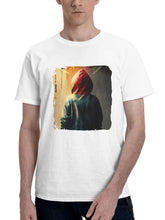 Across The Spider Verse 180G 100% Cotton Printed Round Neck Short-Sleeve T-Shirt, Gifts for Men Dad Husband Grandpa, S-XXXL, White