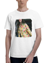 Addison Rae Remix Magazine 180G 100% Cotton Printed Round Neck Short-Sleeve T-Shirt, Gifts for Men Dad Husband Grandpa, S-XXXL, White