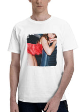 Addison Rae For Interview Magazine 180G 100% Cotton Printed Round Neck Short-Sleeve T-Shirt, Gifts for Men Dad Husband Grandpa, S-XXXL, White