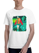 After Party 180G 100% Cotton Printed Round Neck Short-Sleeve T-Shirt, Gifts for Men Dad Husband Grandpa, S-XXXL, White