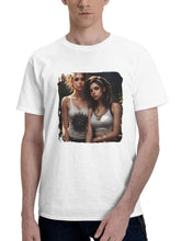 Ai Girls 180G 100% Cotton Printed Round Neck Short-Sleeve T-Shirt, Gifts for Men Dad Husband Grandpa, S-XXXL, White