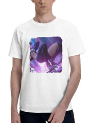 Akali League Of Legends 2022 180G 100% Cotton Printed Round Neck Short-Sleeve T-Shirt, Gifts for Men Dad Husband Grandpa, S-XXXL, White