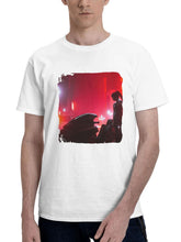 Akira Cyberpunk 180G 100% Cotton Printed Round Neck Short-Sleeve T-Shirt, Gifts for Men Dad Husband Grandpa, S-XXXL, White