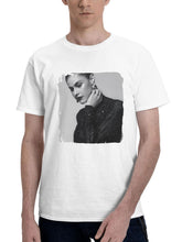 Alexandra Daddario Elias Tahan Oscars Photoshoot 9u 180G 100% Cotton Printed Round Neck Short-Sleeve T-Shirt, Gifts for Men Dad Husband Grandpa, S-XXXL, White