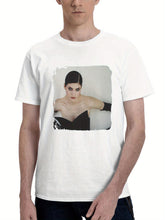 Alexandra Daddario Numero Magazine 2023 Eo 180G 100% Cotton Printed Round Neck Short-Sleeve T-Shirt, Gifts for Men Dad Husband Grandpa, S-XXXL, White