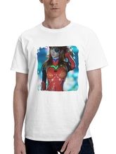 Asuka Evangelion 180G 100% Cotton Printed Round Neck Short-Sleeve T-Shirt, Gifts for Men Dad Husband Grandpa, S-XXXL, White
