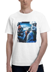 2023 Battlefield 2042 Ps5 180G 100% Cotton Printed Round Neck Short-Sleeve T-Shirt, Gifts for Men Dad Husband Grandpa, S-XXXL, White