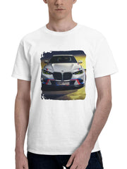 2023 Bmw 3 Csl 180G 100% Cotton Printed Round Neck Short-Sleeve T-Shirt, Gifts for Men Dad Husband Grandpa, S-XXXL, White