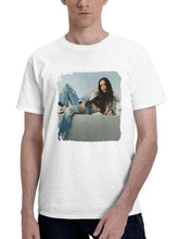 2023 Dove Cameron 180G 100% Cotton Printed Round Neck Short-Sleeve T-Shirt, Gifts for Men Dad Husband Grandpa, S-XXXL, White