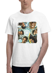 2023 Dungeons And Dragons Honor Among Thieves 180G 100% Cotton Printed Round Neck Short-Sleeve T-Shirt, Gifts for Men Dad Husband Grandpa, S-XXXL, White