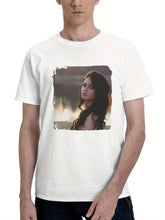 Aurela Skandaj 180G 100% Cotton Printed Round Neck Short-Sleeve T-Shirt, Gifts for Men Dad Husband Grandpa, S-XXXL, White