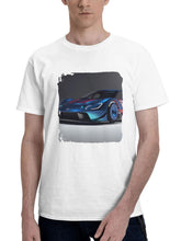 2023 Ford Gt Mk Iv 180G 100% Cotton Printed Round Neck Short-Sleeve T-Shirt, Gifts for Men Dad Husband Grandpa, S-XXXL, White