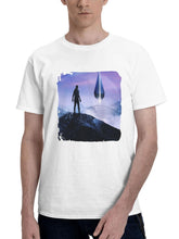 2023 Foundation Season 2 Poster 180G 100% Cotton Printed Round Neck Short-Sleeve T-Shirt, Gifts for Men Dad Husband Grandpa, S-XXXL, White