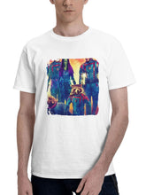 2023 Guardians Of The Galaxy Vol 3 10k 180G 100% Cotton Printed Round Neck Short-Sleeve T-Shirt, Gifts for Men Dad Husband Grandpa, S-XXXL, White