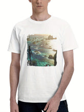 Avatar 2 2022 180G 100% Cotton Printed Round Neck Short-Sleeve T-Shirt, Gifts for Men Dad Husband Grandpa, S-XXXL, White