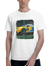 2023 Lamborghini Aventador Svj Outdoor 180G 100% Cotton Printed Round Neck Short-Sleeve T-Shirt, Gifts for Men Dad Husband Grandpa, S-XXXL, White