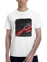 2023 Lamborghini Invencible 180G 100% Cotton Printed Round Neck Short-Sleeve T-Shirt, Gifts for Men Dad Husband Grandpa, S-XXXL, White