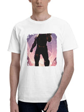 Avengers Infinity War Thanos 180G 100% Cotton Printed Round Neck Short-Sleeve T-Shirt, Gifts for Men Dad Husband Grandpa, S-XXXL, White