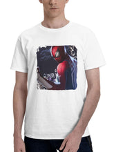 2023 Marvels Spider Man 2 06 180G 100% Cotton Printed Round Neck Short-Sleeve T-Shirt, Gifts for Men Dad Husband Grandpa, S-XXXL, White