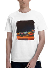 2023 Mclaren Mcl60 6j 180G 100% Cotton Printed Round Neck Short-Sleeve T-Shirt, Gifts for Men Dad Husband Grandpa, S-XXXL, White