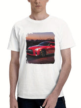 2023 Nissan Gtr Track Edition 180G 100% Cotton Printed Round Neck Short-Sleeve T-Shirt, Gifts for Men Dad Husband Grandpa, S-XXXL, White