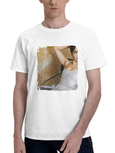 2023 Olivia Cooke Harpers Bazaar Uk Winter 180G 100% Cotton Printed Round Neck Short-Sleeve T-Shirt, Gifts for Men Dad Husband Grandpa, S-XXXL, White