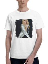 Avril Lavigne Grazia Bulgaria 2 180G 100% Cotton Printed Round Neck Short-Sleeve T-Shirt, Gifts for Men Dad Husband Grandpa, S-XXXL, White