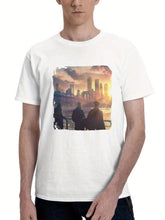 2023 Payday 3 180G 100% Cotton Printed Round Neck Short-Sleeve T-Shirt, Gifts for Men Dad Husband Grandpa, S-XXXL, White