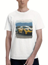 2023 Porsche 911 Gt3 992 180G 100% Cotton Printed Round Neck Short-Sleeve T-Shirt, Gifts for Men Dad Husband Grandpa, S-XXXL, White