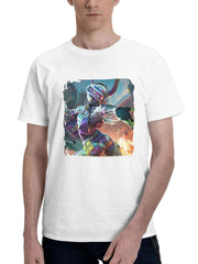 2023 Pubg G 180G 100% Cotton Printed Round Neck Short-Sleeve T-Shirt, Gifts for Men Dad Husband Grandpa, S-XXXL, White