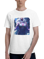 2023 Pubg Moondrop Eterna 180G 100% Cotton Printed Round Neck Short-Sleeve T-Shirt, Gifts for Men Dad Husband Grandpa, S-XXXL, White