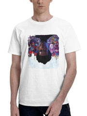 2023 Spider Man Across The Spider Verse 15k 180G 100% Cotton Printed Round Neck Short-Sleeve T-Shirt, Gifts for Men Dad Husband Grandpa, S-XXXL, White